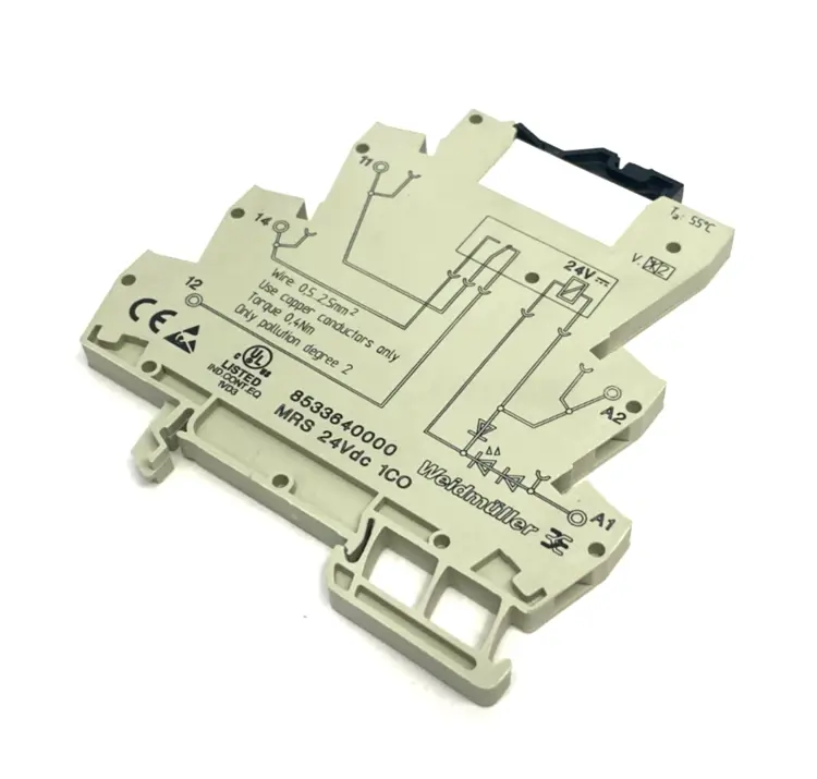 Used WEIDMÜLLER MICROSERIES RELAY MODULE MRS 24VDC 1CO Relays & Switches | Maverick Industrial Sales #1102791