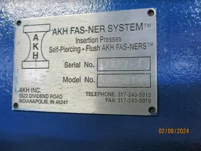 AKH-FAS-NER Clinching Machine