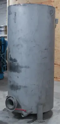 SPC8687  Tank 350 gallon vertical tank, Stainless Steel, flat