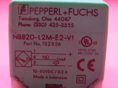 USED PEPPERL & FUCHS NBB20-L2M-E2-V1