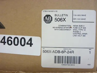 NEW ALLEN BRADLEY 506X-ADB-6P-24R