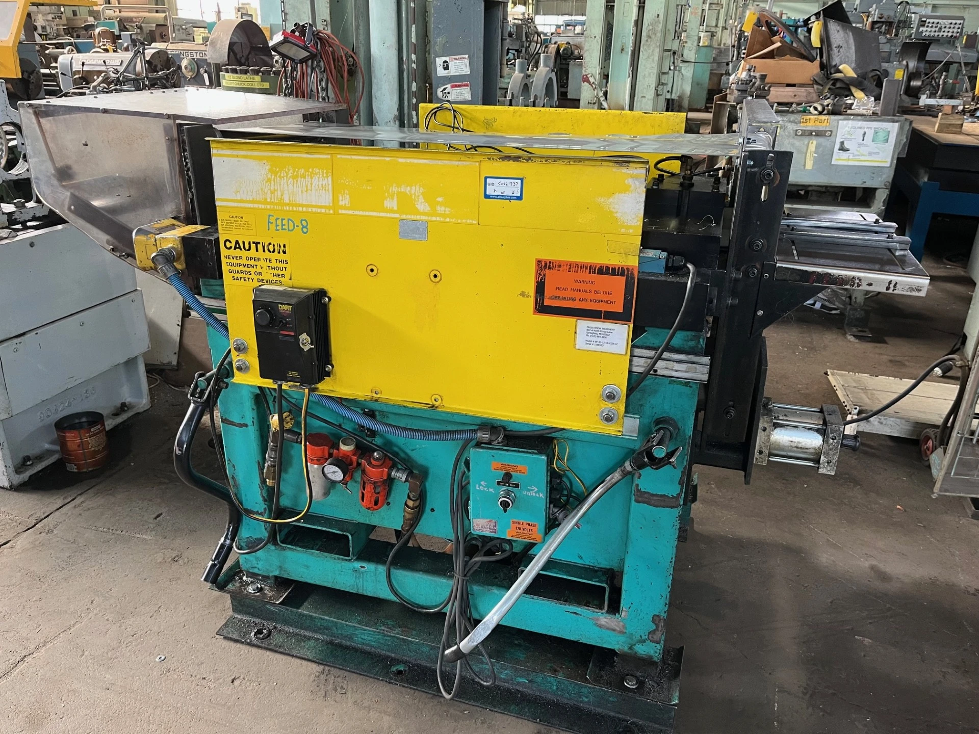 USED PRESS ROOM EQUIPMENT (PRE) BF32-12X18-422A-LC