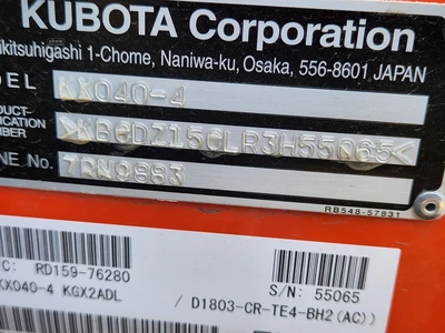 Used 2024 KUBOTA KX040-4 Crawler Excavators - Mini | Abele Tractor #1342815