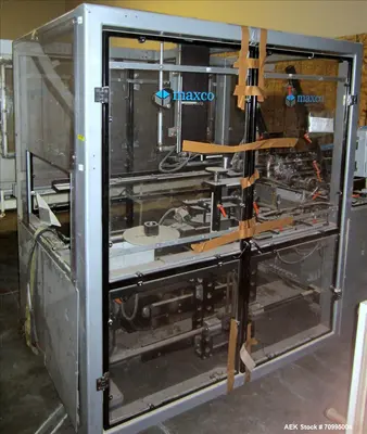 Used MAXCO MEG-24L Case Erectors - Tape Bottom Seal Illinois US | Aaron Equipment #86962