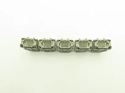 Fanuc A660-2006-T435 Jumper Connector 42 Pin Harting Hood 38-39 Pins Lot of 5