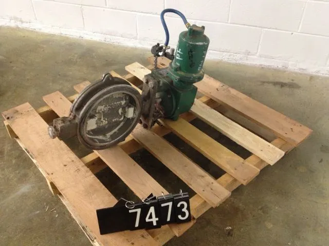 Fisher type 8550 Butterfly Valve size 10"