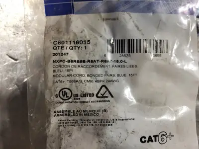 NEW BELDEN C601116015
