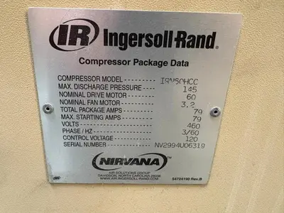 USED INGERSOLL-RAND IRN60HCC