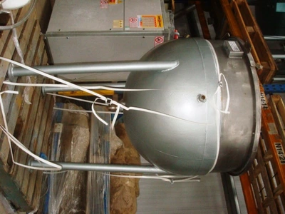 225L S/S Jacketed Pan With Lid