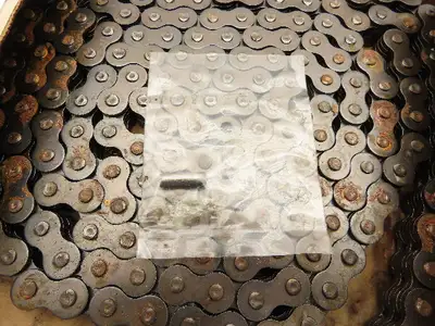 Morse BL534 Single Strand Leaf Chain 3x4 Lacing 5/8 Pitch BL-5 Series 10'
