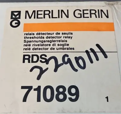 MERLIN GERIN 71089 Transient Voltage Surge Suppressor (BIN423)