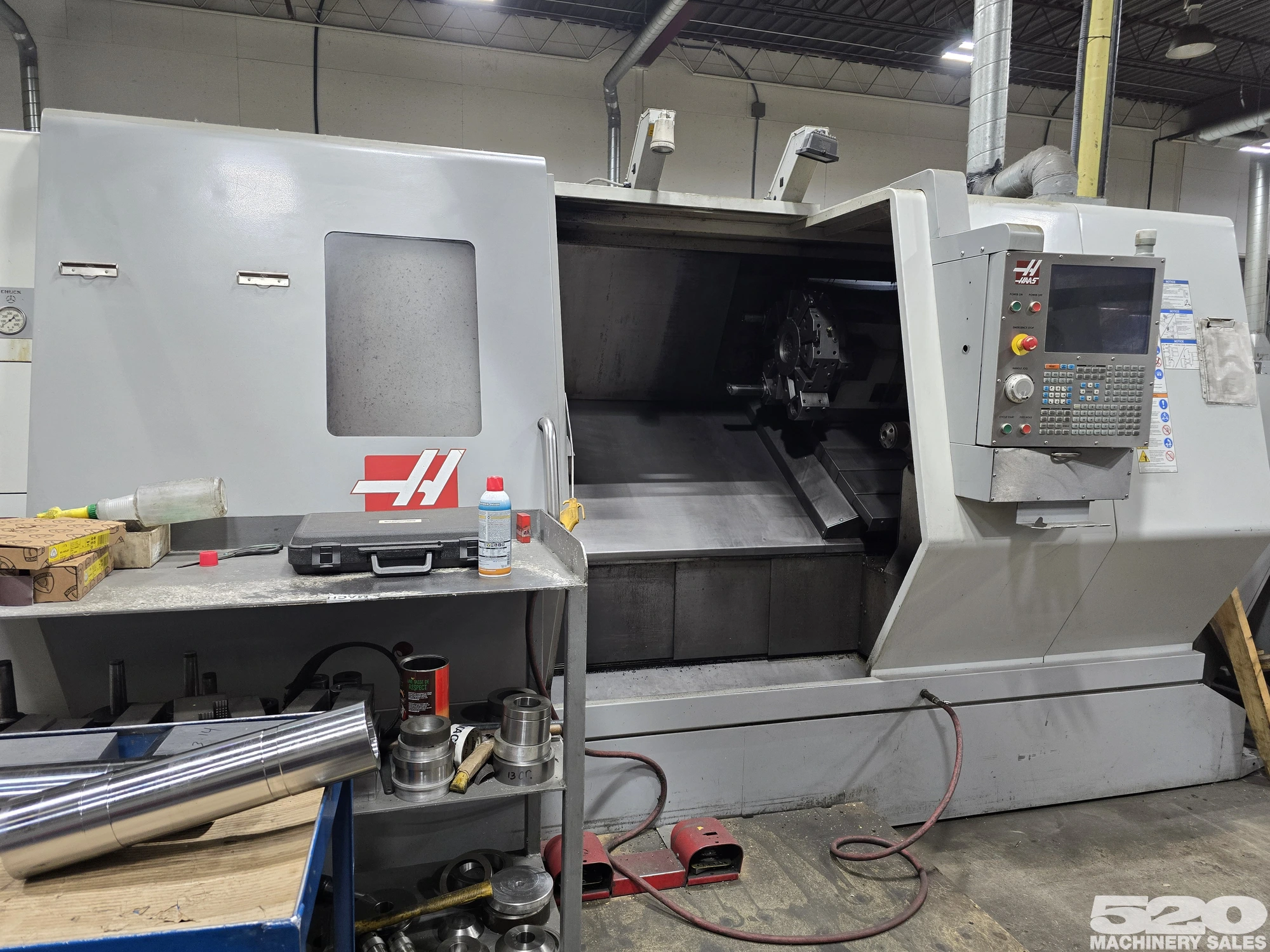 2008 Haas SL-40TBB (Big Bore) CNC Turning Center W/ Tailstock