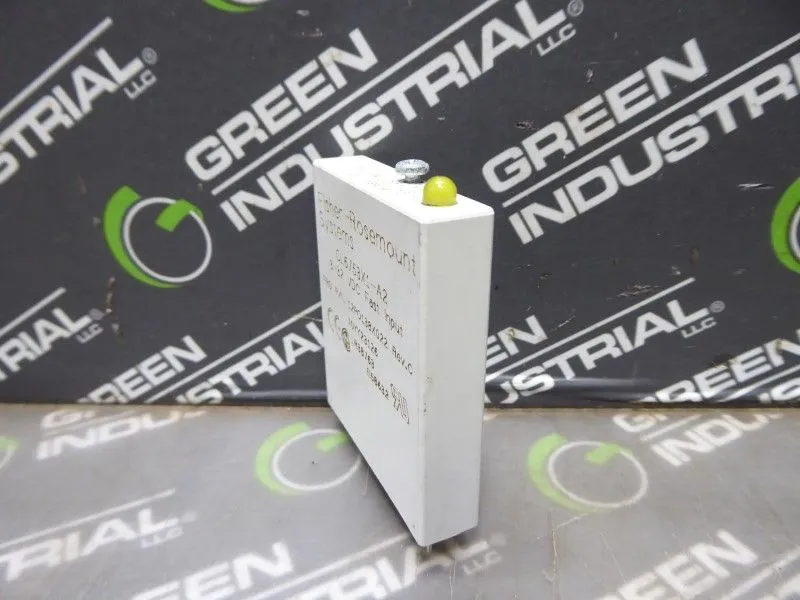 Fisher Rosemount CL6753X1-A2  3-32 VDC Fast Input Relay 12P0138X022 Rev. C Used