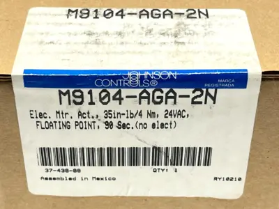 M9104-AGA-2N | Johnson Controls  Electric Motor Actuator - New