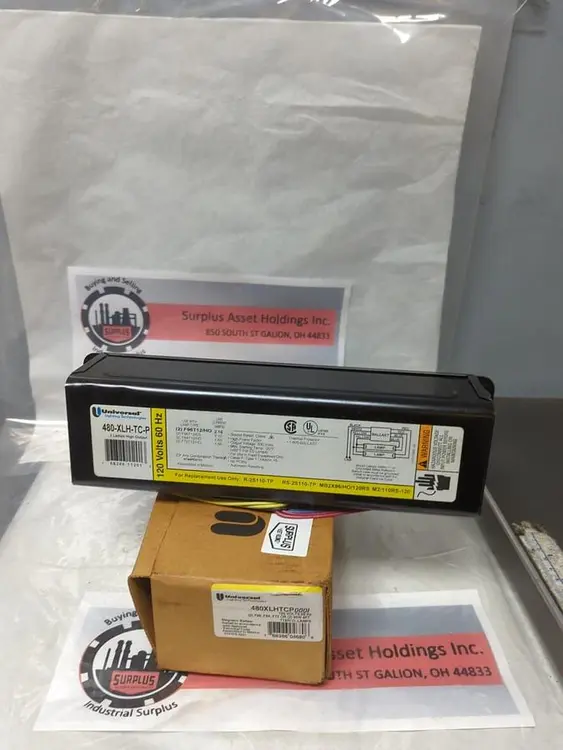 New | in-Stock UNIVERSAL 480XLHTCP Lighting Ohio US | Surplus Asset Holdings #1239284