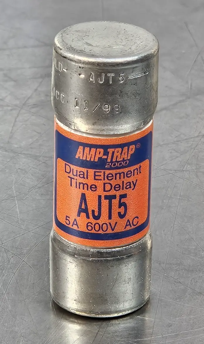 Ferraz Shawmut AJT5 Time-Delay Fuse 5A 600VAC / 500VDC Loc4D10