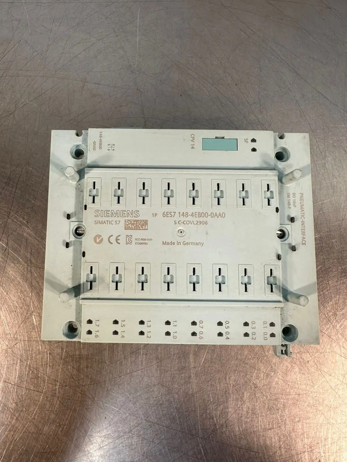 Siemens 6ES7 148-4EB00-0AA0 Simatic S7 Pneumatic Interface (4.3.4)