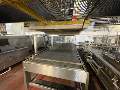 Used ALLIANCE INDUSTRIAL 6X20 Accumulation Tables | Beverage Industries #1359546