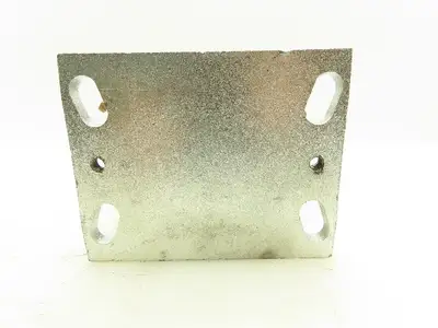 Albion V00640031 Heavy Duty Caster Wheel 6"x2-1/2" V-Groove 6-1/4"x5"Fixed Plate