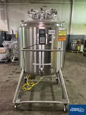 USED DCI 400 Liter DCI Reactor, 316L S/S, 40/45#