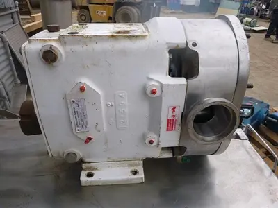 Pump, Positive, Ampco, S/st, Mdl RBZP1-130-DM, 2" In/Out #S744204
