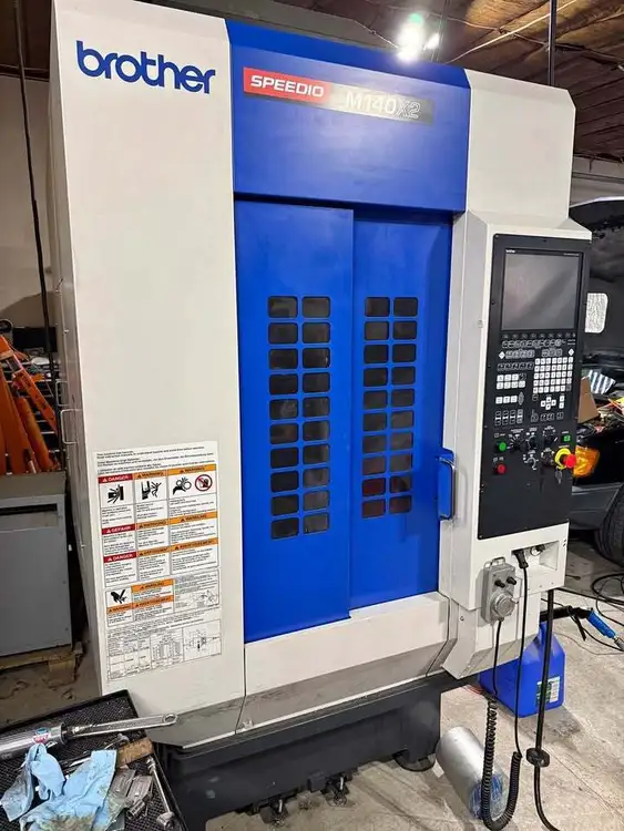Used 2018 BROTHER SPEEDIO M140X2 DRILL & TAP Vertical Machining Centers (5-Axis or More) Illinois US | Asset Exchange Corporation #517557