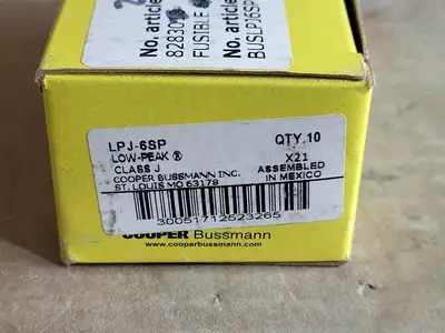 NEW BUSSMANN LPJ-6SP
