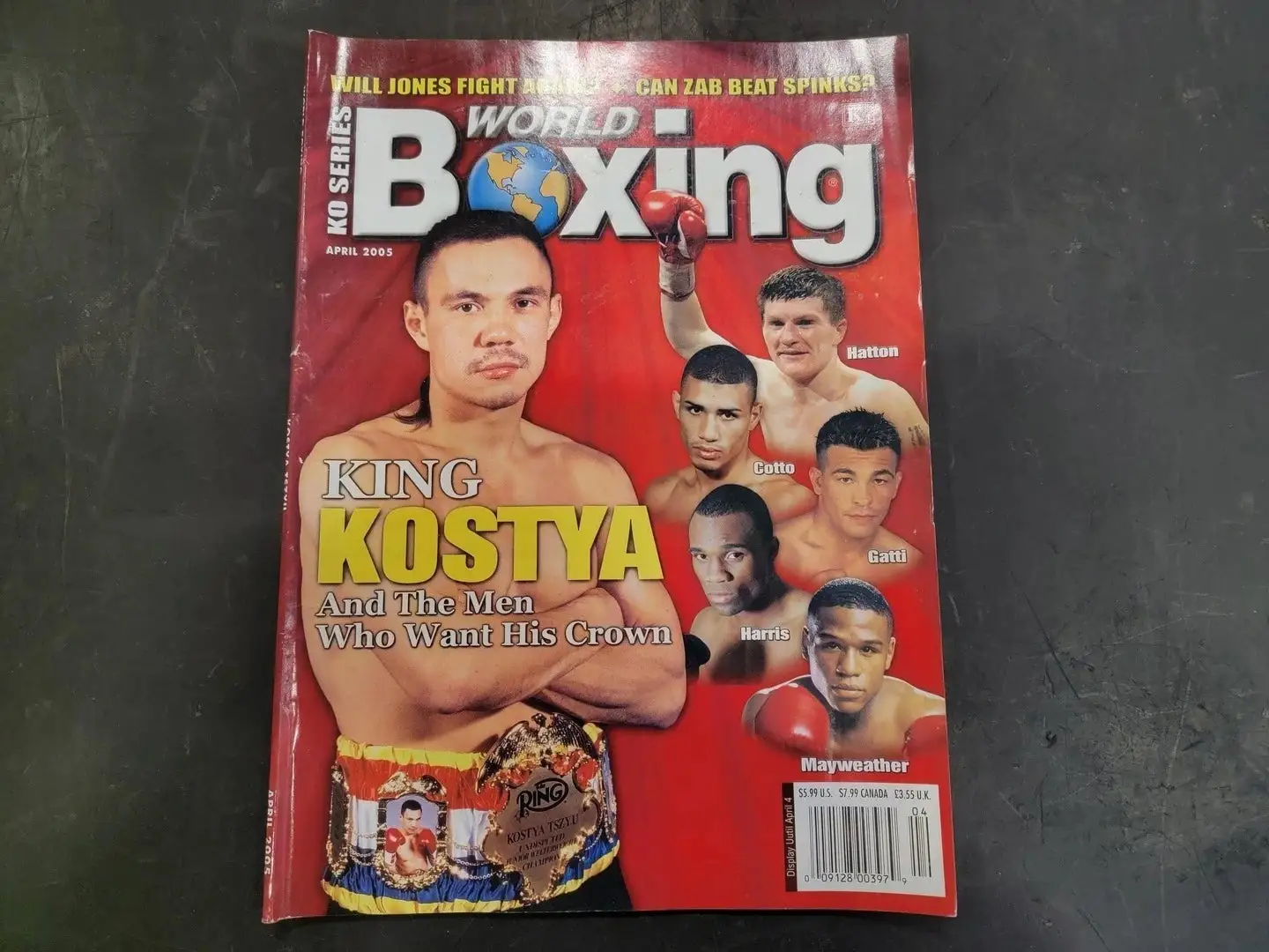 USED WORLD BOXING APRIL 2005