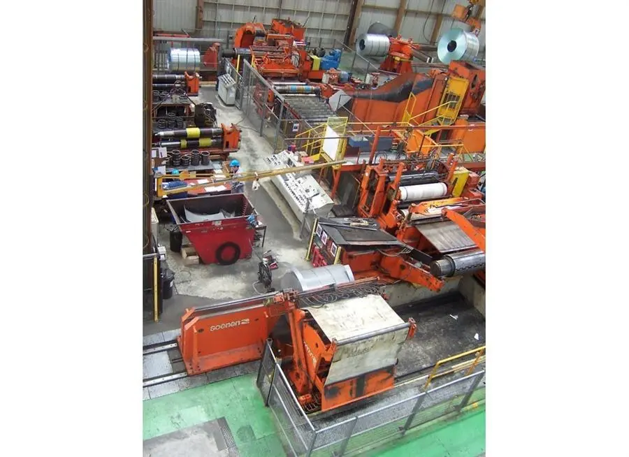 USED SOENEN HEAVY DUTY SLITTING 1600 X 5 MM