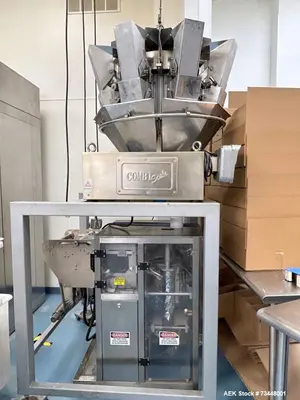 Used Weighpack Vertek Jr. VFFS Machine with Combiscale – Pillow Pouch, Gas Flush, 30 CPM