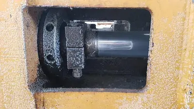 USED OILWELL SUPER 48 4.5X8 TRIPLEX WELL SERVICING REVERSING MUD PUMP