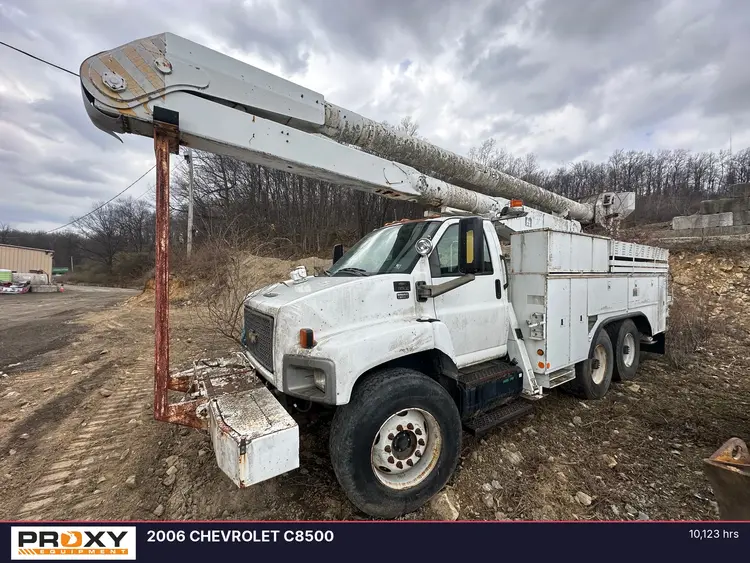 Used 2006 CHEVROLET C8500 Bucket (boom) trucks New Jersey US | Proxy Equipment #1388592