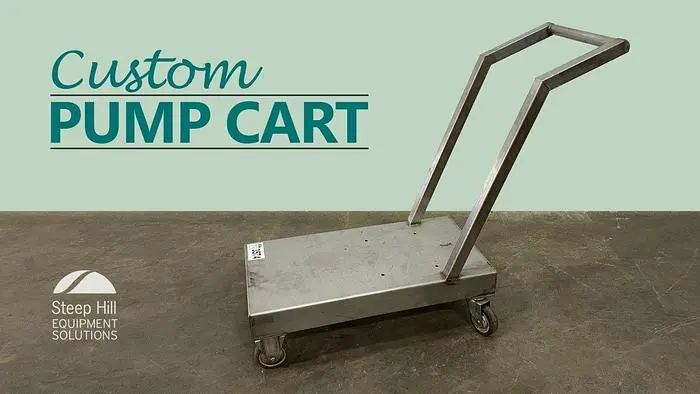 Custom Pump Cart