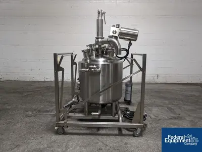 USED ITT 40 Gal Holloway Reactor, 316L S/S, 15/100#