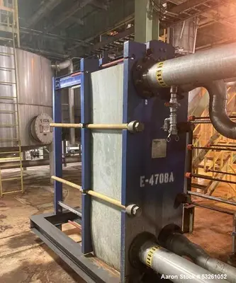 Used DraCool USA M15-BFG Stainless Steel Plate Heat Exchanger – Approx. 1,200 Sq. Ft. Heat Transfer Area
