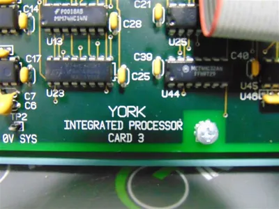 York 031-01381-D001 Millennium Integrated Processor / Display Assembly Used