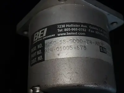 USED 2007 BEI INDUSTRIAL ENCODER DIVISION H25DSS9000T4ABZC28V/0CECS18S
