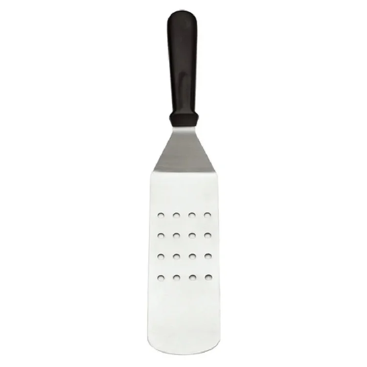 New | in-Stock Browne New Browne 8x3" Perforated Turner w/ Black Handle (5744319) Turners Illinois US | Falcon Restaurant Supply #1375048
