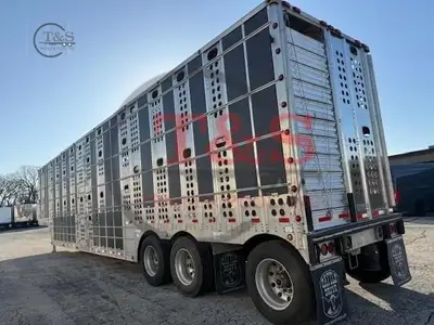 Used 2019 MERRITT _UNKNOWN_ Livestock Trailers Illinois US | T&S Trailer Pool #1509369