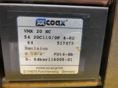 Coax/Festo VMK 20 NC Pneumatic Actuated Stack Valve Assembly 24V