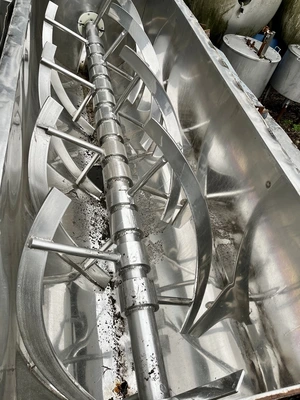 900L S/S  U Trough Mixer