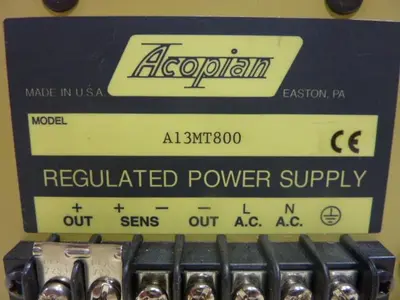 USED ACOPIAN A13MT800