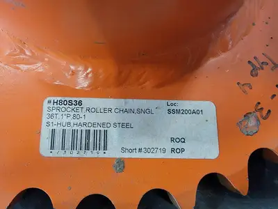 Roller Chain Sprocket H80S36