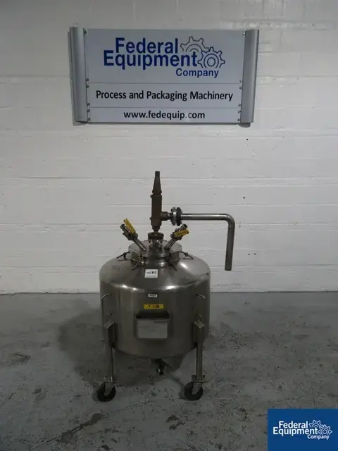 Used Stainless Metals Inc. 60 Gal Stainless Metals Receiver, S/S, 10# Stainless Steel Tanks Ohio US | Federal Equipment Company #125672