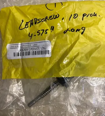 LEAD SCREW 10 PICH 4.575'' LONG