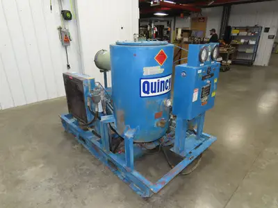 Quincy QSVI40ANN3 Rotary Screw Vacuum Pump 230/460V 40Hp Air Compressor 6456h