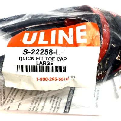 USED ULINE QUICK FIT TOE CAP LARGE