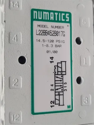 Numatics L22BB452B017G Directional Control Valve New