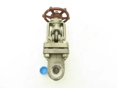 Ladish 0712-046 Gate Valve 1/2" NPT Class 150 Stainless Steel Rising Stem
