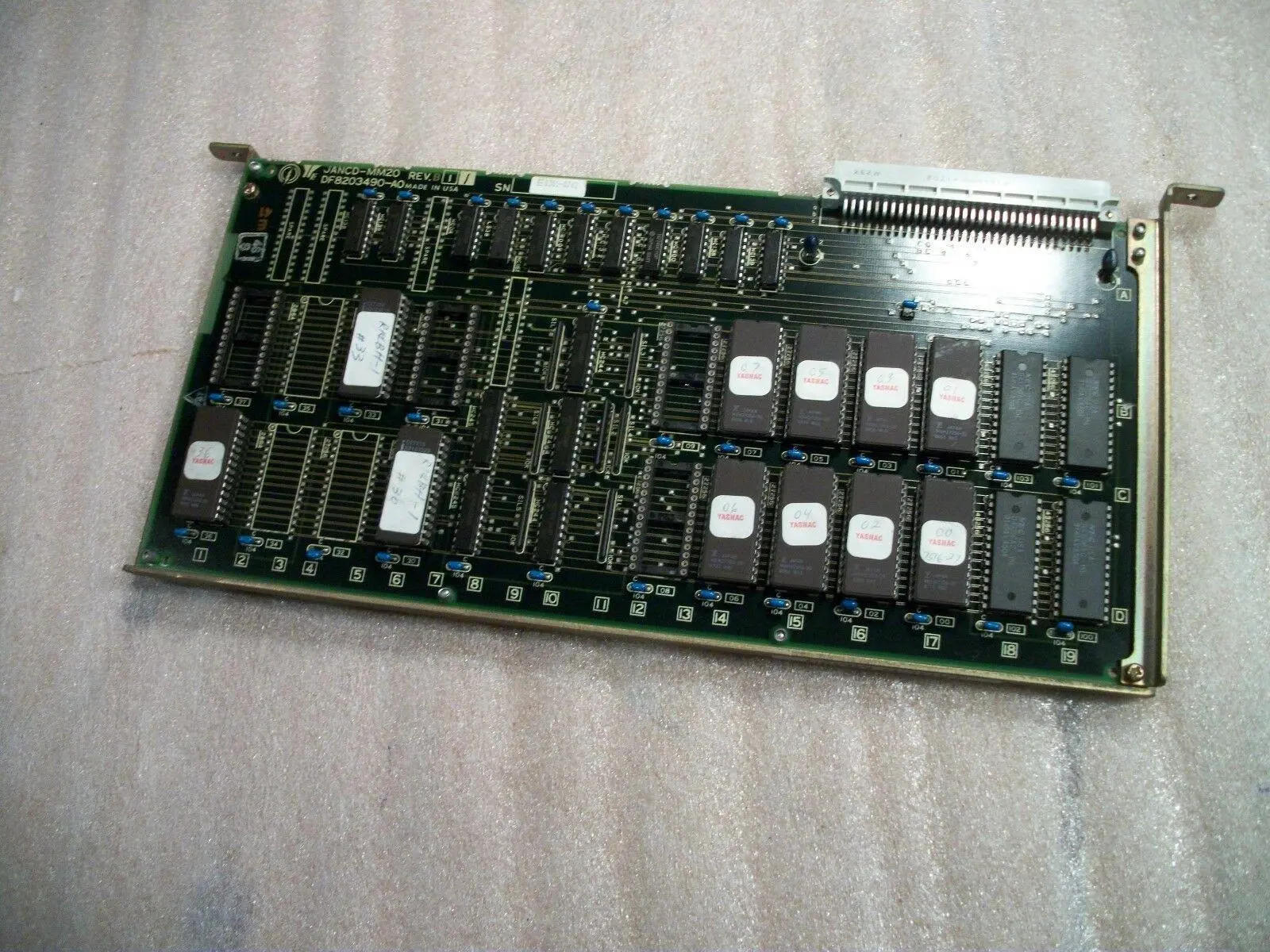 USED Yaskawa JANCD-MM20 REV B11 DF8203490-AO